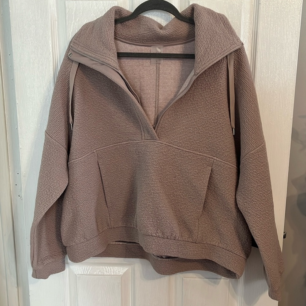 Calia quarter zip mauve